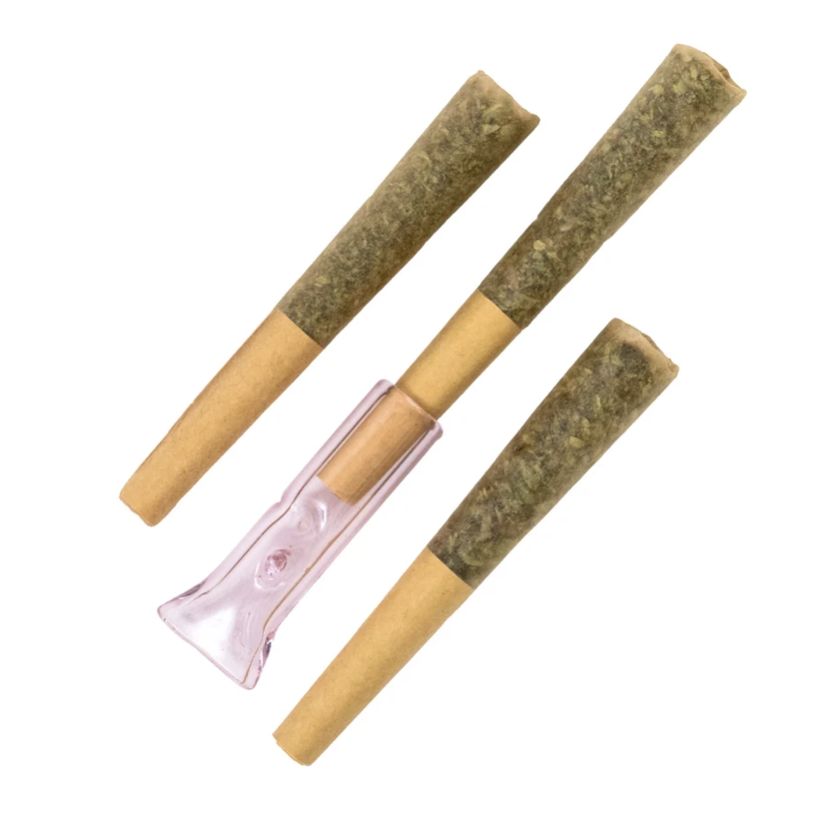 PINK KUSH LIVE RESIN INFUSED PREROLLS  3 X