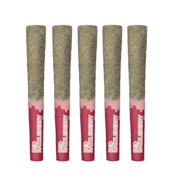 STICKY GREENS - RED RAZZLEBERRY DIAMOND BLEND INFUSD PRE-ROLLS LTO