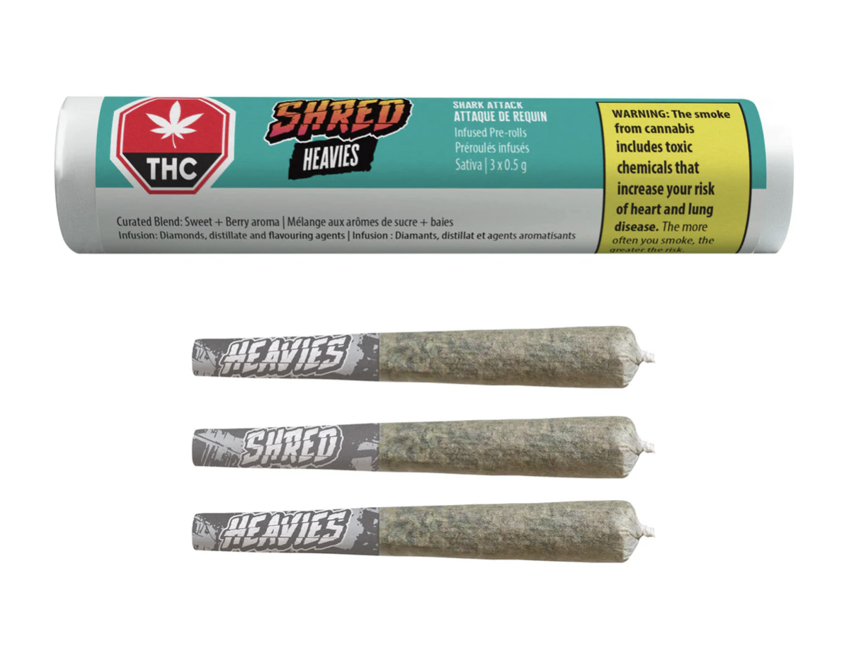 SHRED - SHRED HEAVIES SHARK ATTACK INFUSED PRE-ROLLS