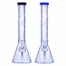 16" 7MM LEGENDARY SANDBLAST PATTERN BEAKER