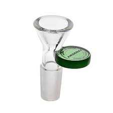 14MM ARSENAL COLORED TIP GLASS BOWL