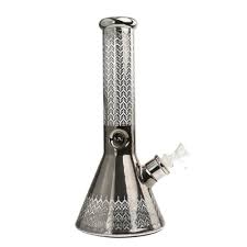 12" 7mm Infinity Loop Glass Bong w/ Gift Box